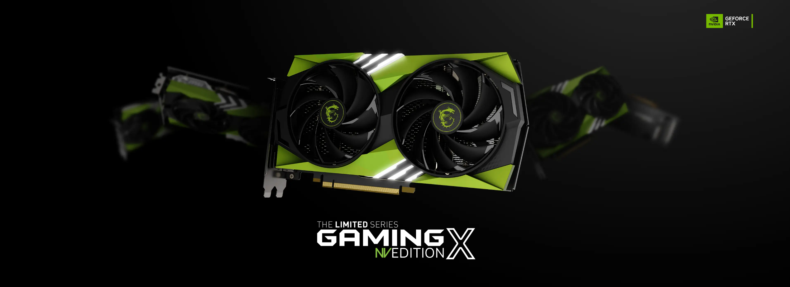 A large marketing image providing additional information about the product MSI GeForce RTX 4060 Gaming X 8GB GDDR6 - NV Edition - Additional alt info not provided